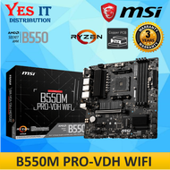 MSI B550M PRO-VDH / B550M PRO-VDH  WIFI AMD AM4 4 RAM SLOT M-ATX MOTHERBOARD  B550M PRO VDH WIFI