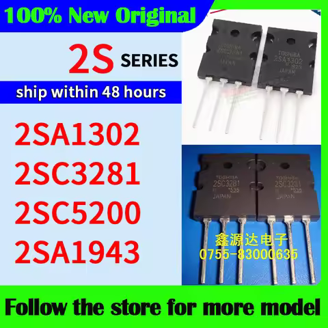 2SA1302 2SC3281 2SC5200 2SA1943 High quality New
