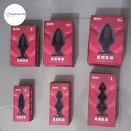 Buttplug Butt Plug Anal Plug Jumbo Size Silicone Black