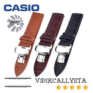 Casio MTP Casio Ediface Leather strap Watch strap 18 20 22 24