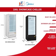 Midea Peti Sejuk Showcase Chiller (186L) MSC-186BE MDRZ263FGG30 MDRZ262FGG30