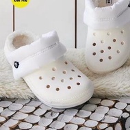 外國預訂 2色選 crocs 毛毛鞋 男女可穿