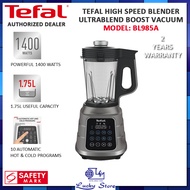 TEFAL BL985A HIGH SPEED BLENDER ULTRABLEND BOOST VACUUM MODEL 1300W WITH TRIPL'AX PRO TECHNOLOGY