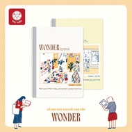 HAI TIEN A4 Wonder premium cover sewing notebook (200 million, 300 million) - Random delivery