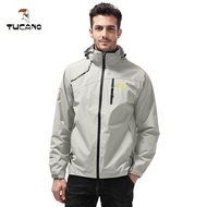 Tucano Tactical Jacket For Men Waterproof Military Jacket With Hood Windbreaker Jacket For Men