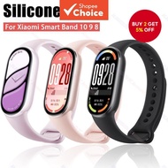 Silicone strap for Xiaomi Mi Band 10/9/8, replacement smart watchband bracelet strap for Xiaomi Mi B