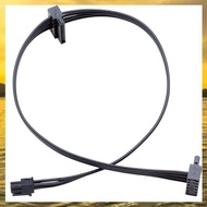 (P U T L)2Pcs Mini 4Pin to Dual 15Pin  HDD Power Cable Mini 4P to Serial SSD Dual HDD Power Cable, 4