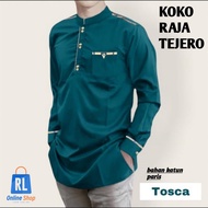 Baju Koko Raja Tojiro Lengan Panjang / Baju Koko Pria Lengan Panjang / Baju Muslim Pria Lengan Panjang / Baju Koko Pria Muslim Terbaru