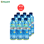 เครื่องดื่มน้ำรอแยล-ดี วิตามินวอเตอร์ (น้ำดื่มผสมวิตามินบี1, บี6, บี12) VITAMIN WATER High Vitamin B1, B6, B12 Royal-D Brand (420มล.x12ขวด)