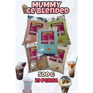 Serbuk Ice Blended, Powder, serbuk air goncang, serbuk air kocok 500gram (29 Perisa)
