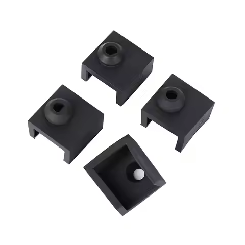 4/10PCS 3D Printer Hotend Silicone Sock Heater Block Silicone Cover for Ender 3/Ender 3 Pro/Ender 3 