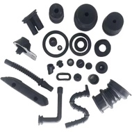 MS660 Full Rubber KIT AV Buffer Intake Impulse Fuel LINE for Stihl 064 066 MS 650 MS 660 Chainsaw
