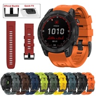 Silicone Strap 26mm 22mm Bracelet Band for Garmin Fenix 7X / 6 / 5X Plus / Fenix3 hr / Forerunner 93