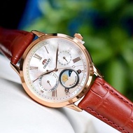 [Original] Orient RA-KA0001A00B Quartz Classic Brown Leather Ladies' Watch RA-KA0001A