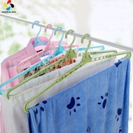 OKDEALS01 Plastic Wardrobe Space Saver Storage Racks Clothes Drying Rack Clothes Towel Hanger Scarf Hanger