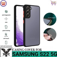 Promo Soft Case Samsung Galaxy S22 5G Aero Dove Matte Protect Camera Premium Casing Cover Anti Bekas