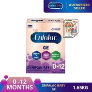 (NEW PACKING)Enfalac Baby GE 0-12bulan 1.65kg(Milk Formula)