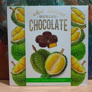 Qfchoco 100gr Most Delicious Durian Praline Chocolate Gift From Singapore Chocolate Durian