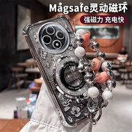 White Deer Same Style Suitable for OPPOA5Pro Phone Case A3 with Bracelet A2Pro Four Corners Shock-re