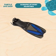 SCUBAPRO JET SPORT ADJUSTABLE FINS SCUBA DIVING - KAKI KATAK SELAM - fitness store99