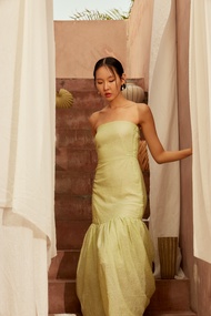 (Mid year sale starts 25 June 10 am) lookbookthesignature monroe dress thyme ชุดเดรสไปงาน