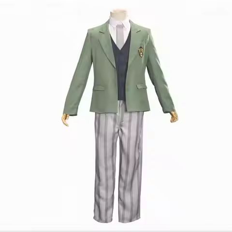 Halloween Cosplay Props Anime Beastars Costume Deer Louis Suit Suit Shirt Vest Pants Tie Wolf Mask S
