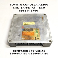 Toyota 5AFE AT ECU 89661-1A130 / 89661-1A120 / 89661-12740 Corolla AE100 - Engine Control Unit / Com
