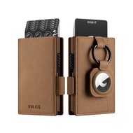 VULKIT VC309- Side Slider Mechanism Magnetic Closure And Add An AirTag Protection Case Wallet