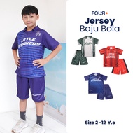 Macbear X Fourpluskids Zidane Kids Football Jersey Set
