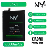 NY EXCELLENT BATERAI FOR XIAOMI BN61 / POCO X3 2020 6000mAh