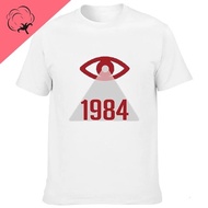 George Orwell Big Brother Is Watching You 1984 Cctv Observation N S A Prisem Tv Media Tshirt Tee Vintage