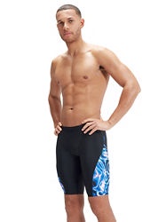 SPEEDO Allover Digital V-Cut Jammer กางเกงว่ายน้ำขาสั้นผู้ชาย