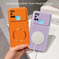 Applicable to Realme7i Realmec17 Realme 7i RMX2101 c17 RMX2103 Magnetic charging circular frosted le