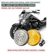HARLEY SOFTAIL DYNA XL LED SIGNAL LIGHT Bulb Touring CW TS008F WH AM