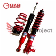 Proton Wira / Waja / Persona / Gen 2 / Satria - GAB SE Pro Series Adjustable Suspension / Coilovers