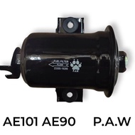 23300-19295 PAW Fuel Filter (Steel) - Toyota Corolla AE101 AE90 (With Bracket) (DUNFIL)