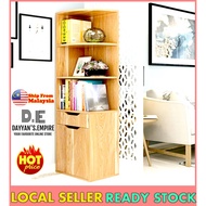 CORNER BOOK SHELF BOOK CABINET DECORATIVE SHELF