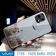 G75 - Softcase Glass Kaca VIVO Y72S/Y52S - VIVO Y72S - Casing hp - Softcase VIVO Y52S