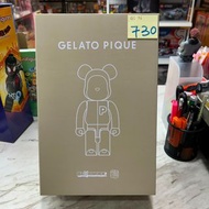 （旺角家樂坊17樓門市現貨）Medicom Toy Be@rbrick Bearbrick Gelato Pique Beige 睡衣熊 400％ (GL76)