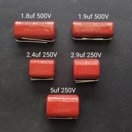 （1.0uf, 1.8uf, 1.9uf, 2.0uf, 2.4uf, 2.9uf, 3.3uf, 3.4uf, 3.6uf, 4.0uf, 5.0uf, 6.5uf) 250V/500V Fan C