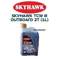 SKYHAWK OUTBOARD ENGINE OIL MARINE TC-W3 SPEED BOAT 2T 1LITER