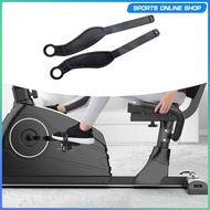 [Beauty] 2x Spin Bike Pedal Straps Cycle Exercise Bike Parts Fix Bands Equipment Exercise