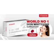(BUY 3 FREE 1) Asolute Soma300 300mg L-Glutathione Plus for Skin Whitening (30s)
