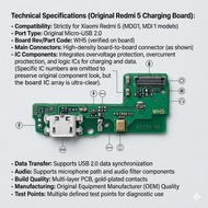 Original Redmi 5 Charging Board Connector ic