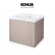 KOHLER (จัดส่ง 5-7 วัน) Toobi plus hydroshield with vanity lavatory (600 mm) K-27457X-ZP-VRK+45473X-