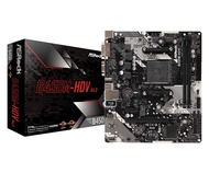 B450M-HDV R4.0 AM4 AMD Promontory B450 SATA 6Gb/s Micro ATX AMD Motherboard