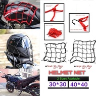 1pc motor bike helmet net elastic motorcycle seat cover storage box Bungee Cargo mesh 6 hooks nylon honda yamaha suzuki