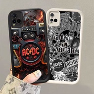 HK-41 Rock ACDC Shockproof Casing for Black and White Silicone VIVO Y75 V23E Y21 Y21t Y21e Y21s V20 