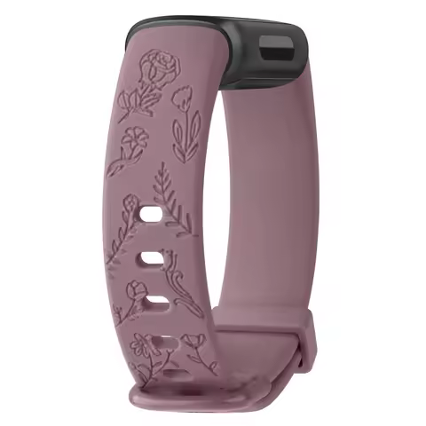 Flower Engraved TPU Watchband For Fitbit inspire 3 Strap Soft Wristband For Fitbit inspire 3 Band Sp