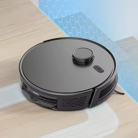 2026 New ModelAutomatic Self-Cleaning Upgrade LiDAR Navigation Robot Mop Wet/Dry Functions 360° Effi